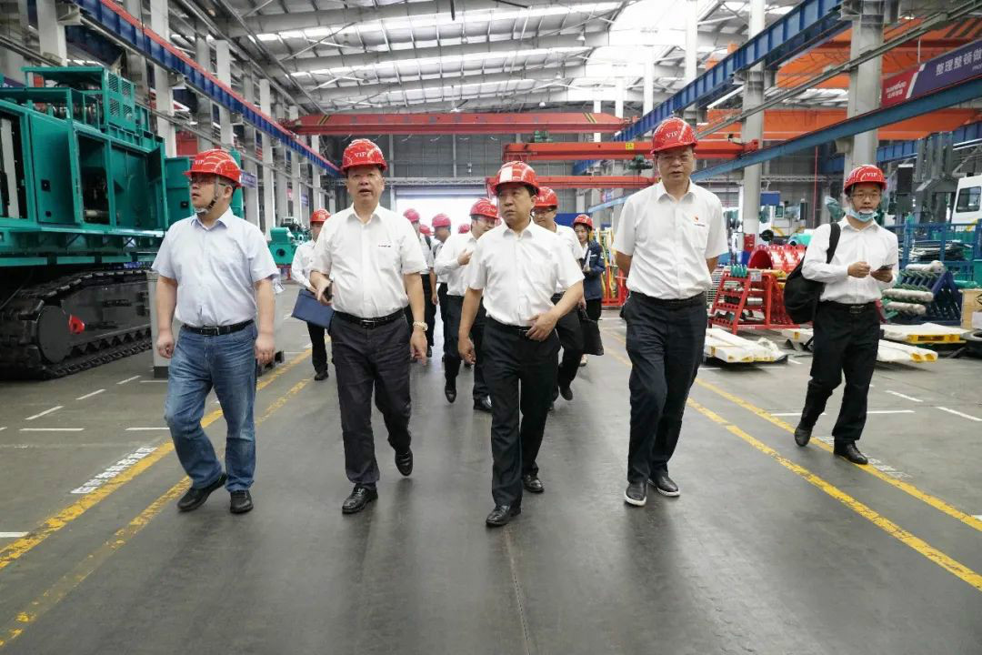 中铁装备赵华总司理莅临永利集团官网智能交流