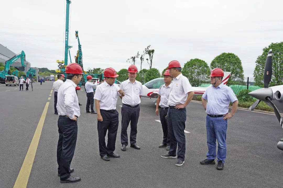 中铁装备赵华总司理莅临永利集团官网智能交流