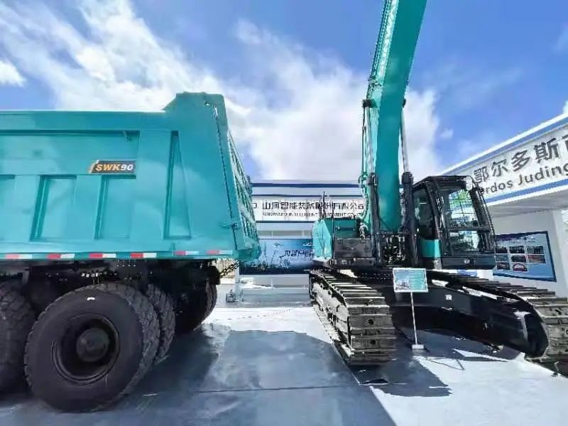 永利集团官网智能绿巨人闪亮登场鄂尔多斯国际煤博会