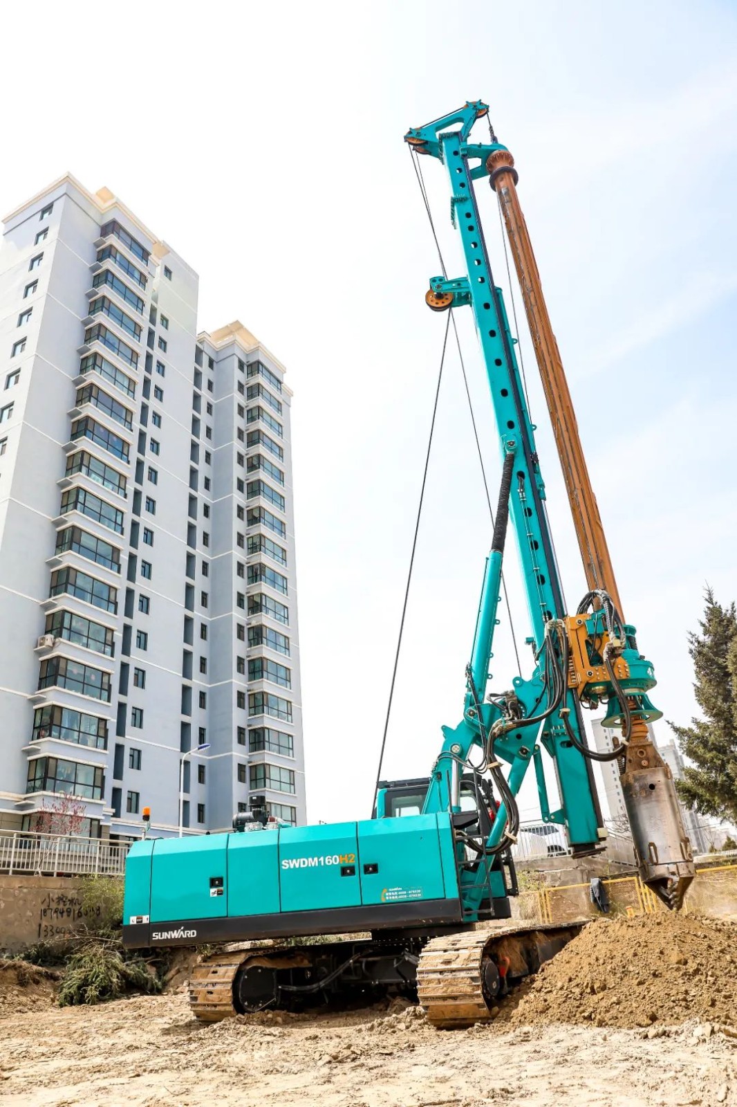 永利集团官网智能SWDM160H2旋挖钻机荣膺中国工程机械年度产品TOP50市场体现金奖