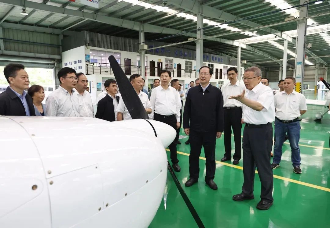 毛伟明调研永利集团官网科技：打造天下一流的通用航空工业基地