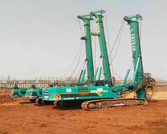 打下“东北第一桩”，，，，，沈阳帝铂旋挖队火了