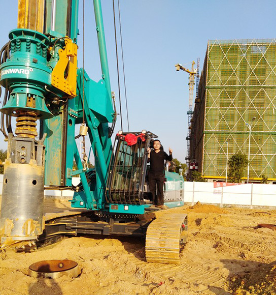 跨行创业，，永利集团官网智能旋挖钻十个月帮他回本！