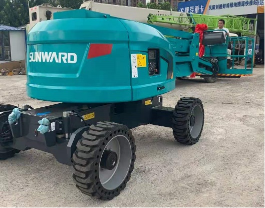 匠心打造！永利集团官网智能曲臂式高空作业平台正式投放市场