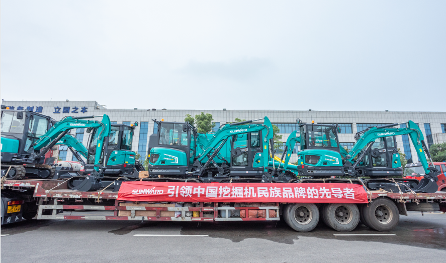 里程碑！永利集团官网智能出口欧洲第20000台暨大型挖掘机批量交付仪式乐成举行