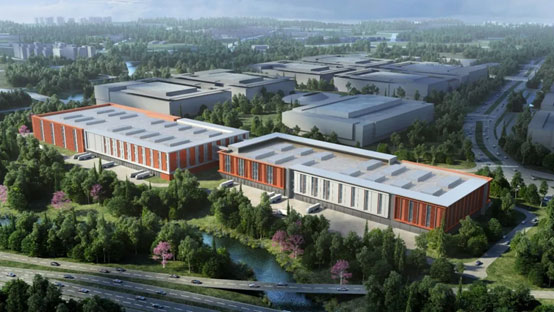 “永利集团官网绿”牵手“华为中国红”！永利集团官网智能高机装备集群助力华为团泊洼项目