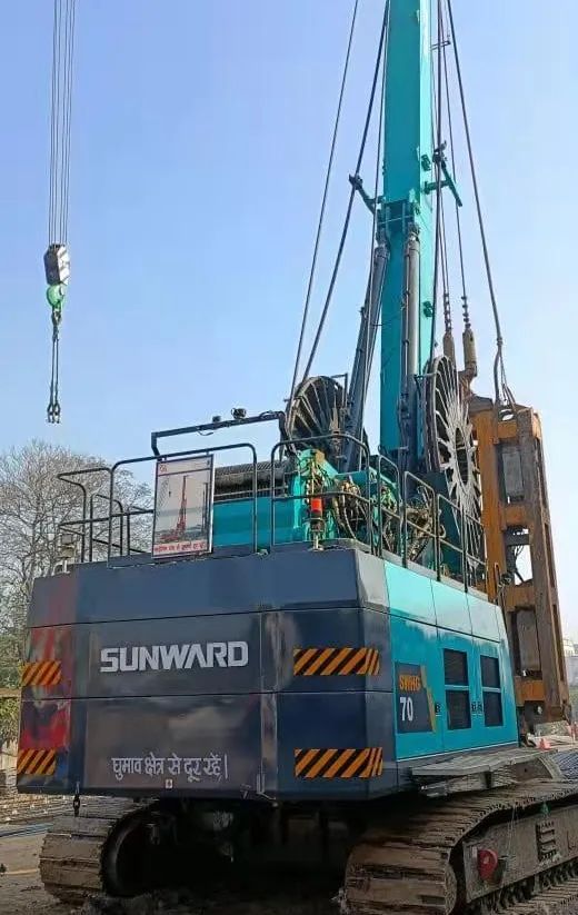 谢谢信！永利集团官网智能SWHG70液压抓斗助力外洋基础施工获肯定