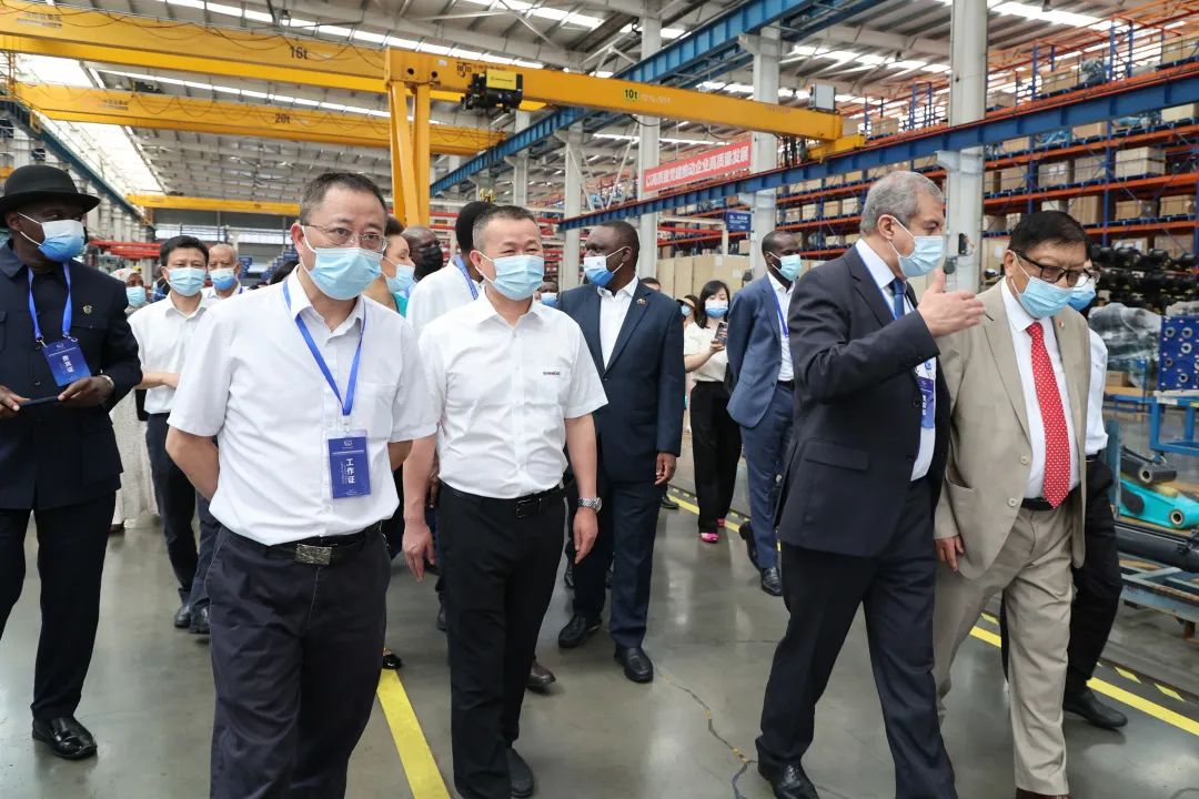 非洲驻华使节走访永利集团官网智能