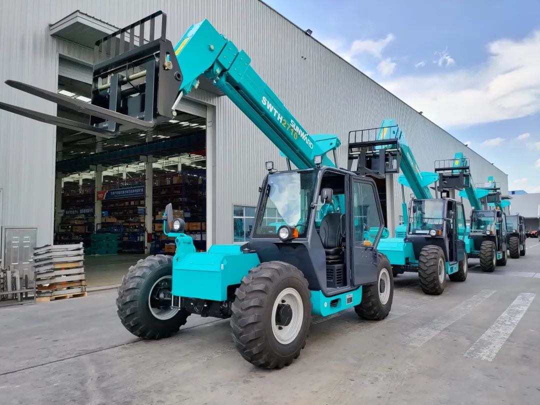 单笔采购金额万万元！永利集团官网智能伸缩臂叉装车批量出口