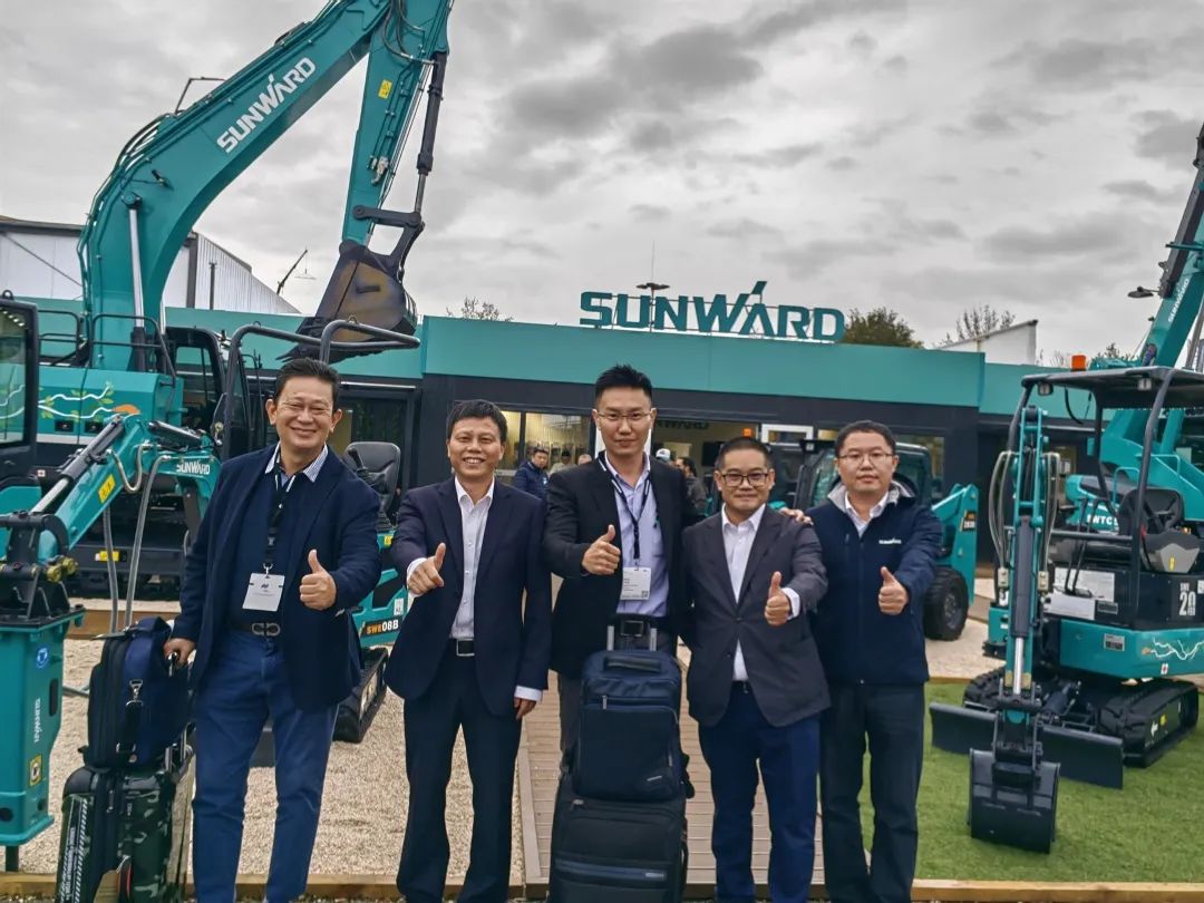 Bauma 2022 | 持续加码欧洲高端市场！！，，，，“永利集团官网绿”闪灼德国慕尼黑