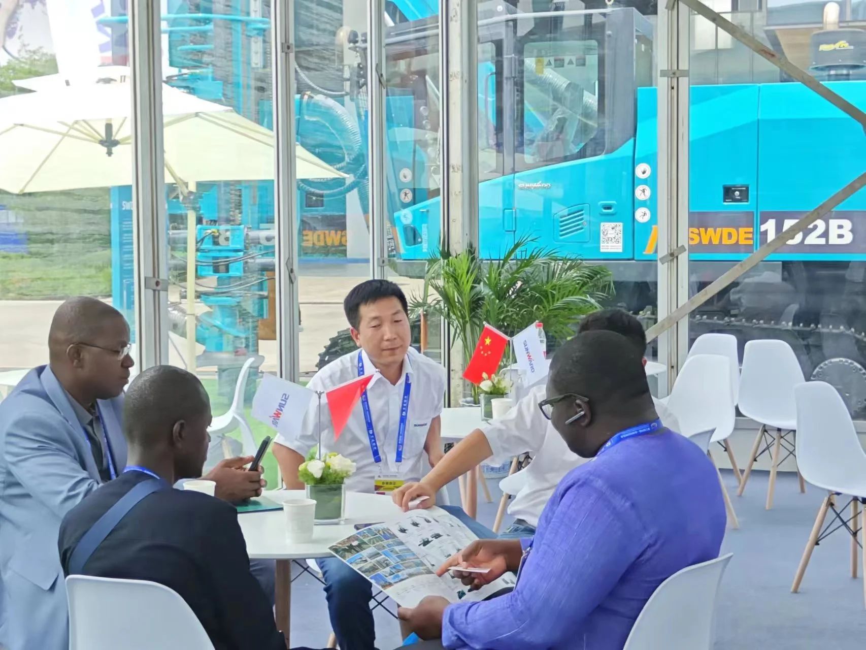 逐梦非洲，，，，携手偕行！永利集团官网智能亮相第三届中非经贸博览会