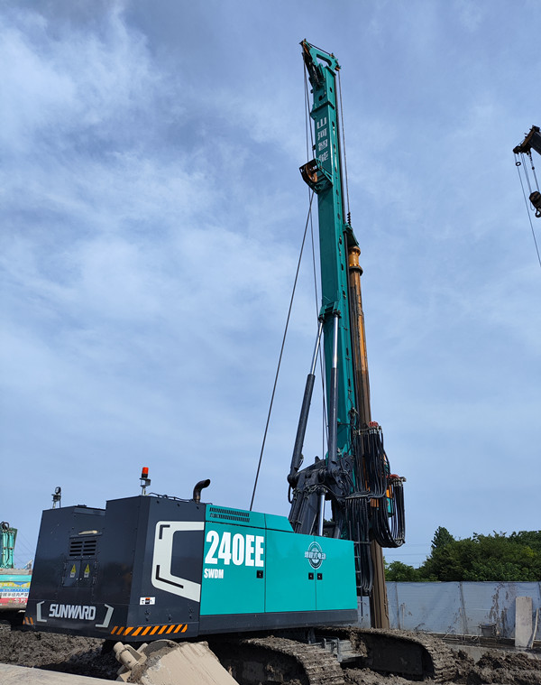 出道即巅峰！永利集团官网智能增程式电动旋挖钻机硬核给“利”