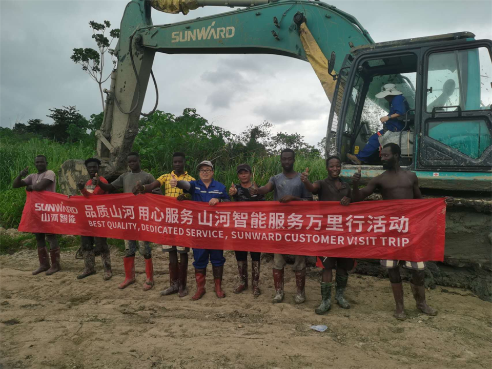 品质永利集团官网，，专心折务！永利集团官网智能服务万里行活动走进非洲加纳