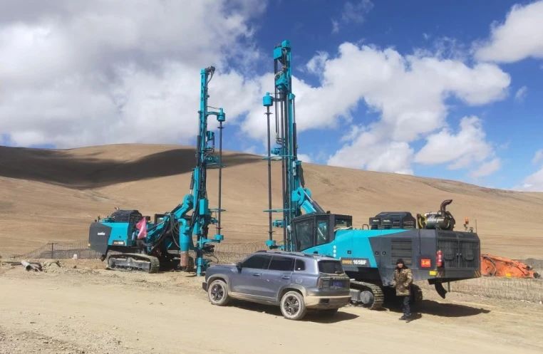 勇闯昆仑山！永利集团官网智能凿岩装备攻克海拔5600米!