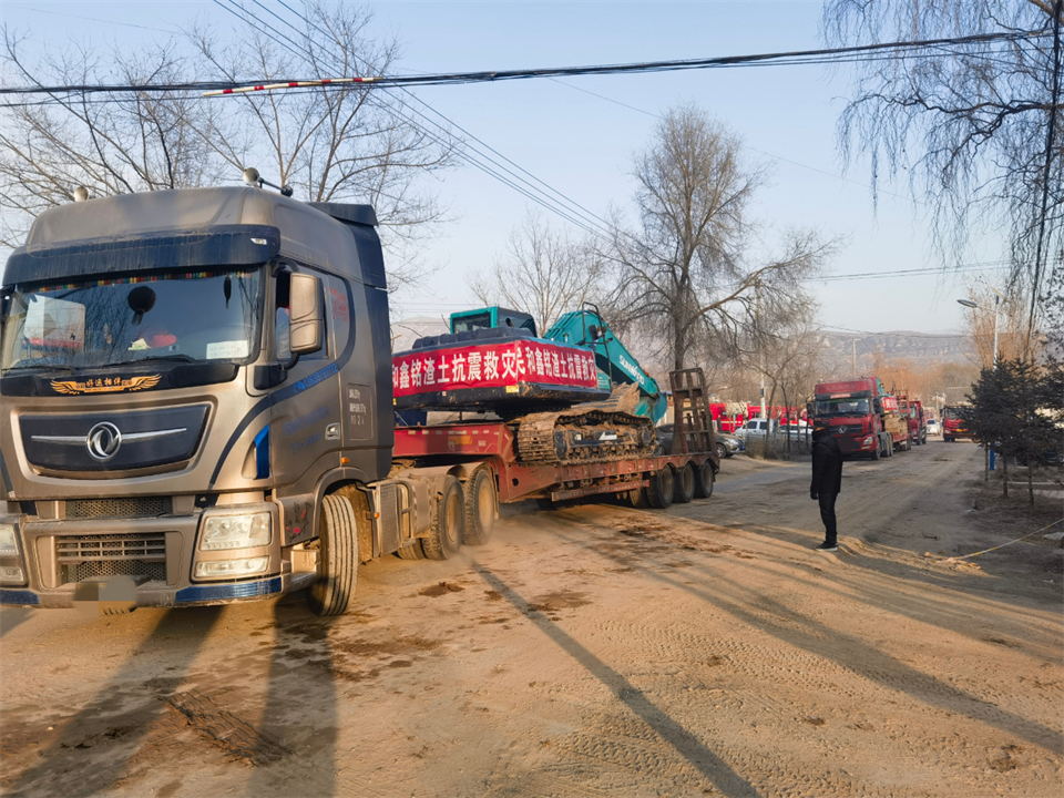 支援抗震救灾一线，，，，，永利集团官网智能在行动！