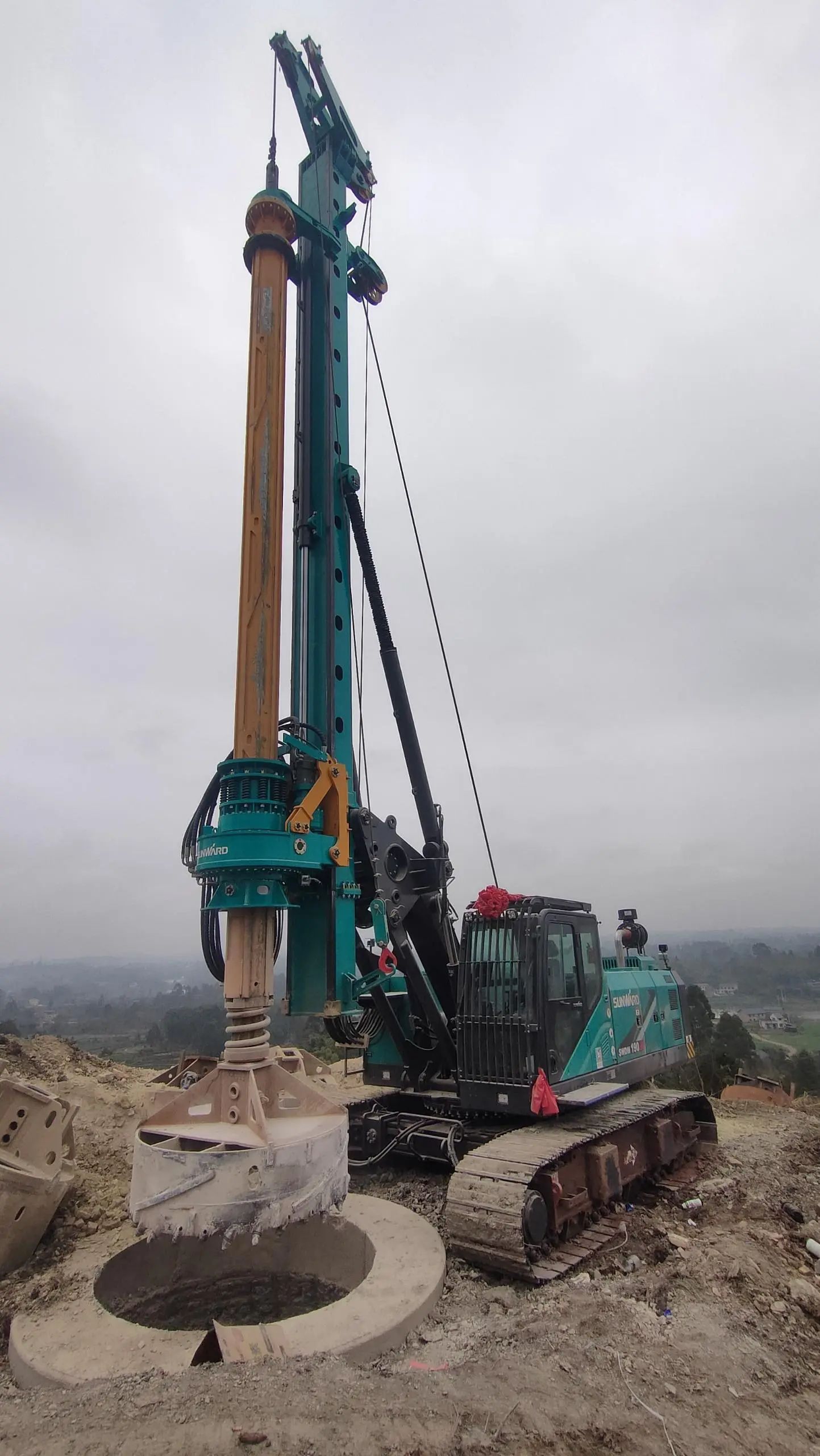 持续火热交付！永利集团官网智能SWDM190JN旋挖钻机备受天下各地客户青睐