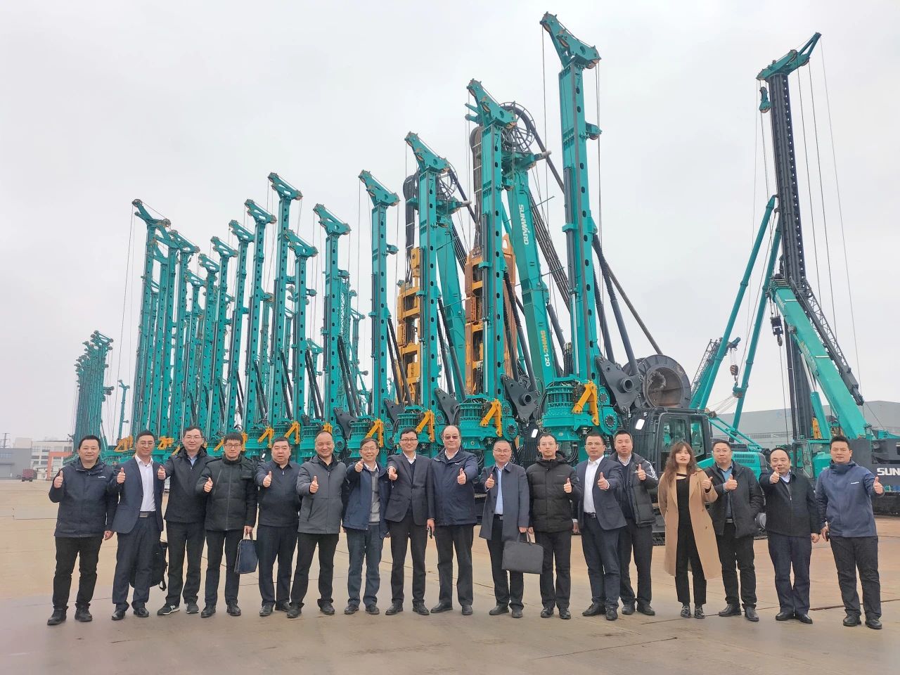 增强全方位相助！中铁二十局到访永利集团官网智能