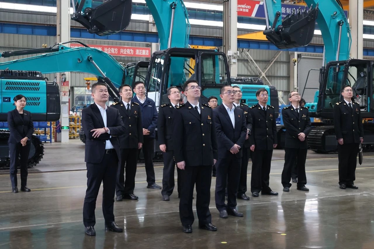 长沙海关党委书记、关长沈大为调研永利集团官网智能