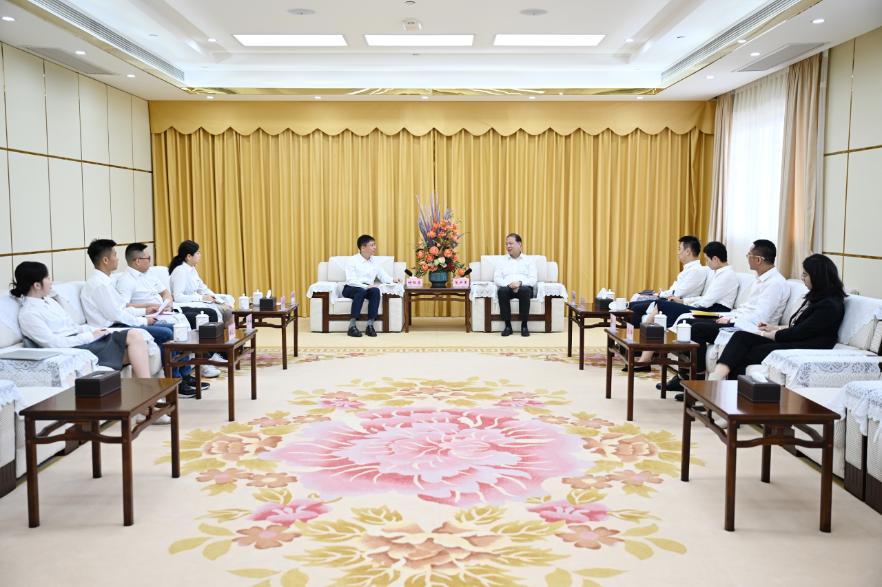 范少军会见永利集团官网智能董事长付向东