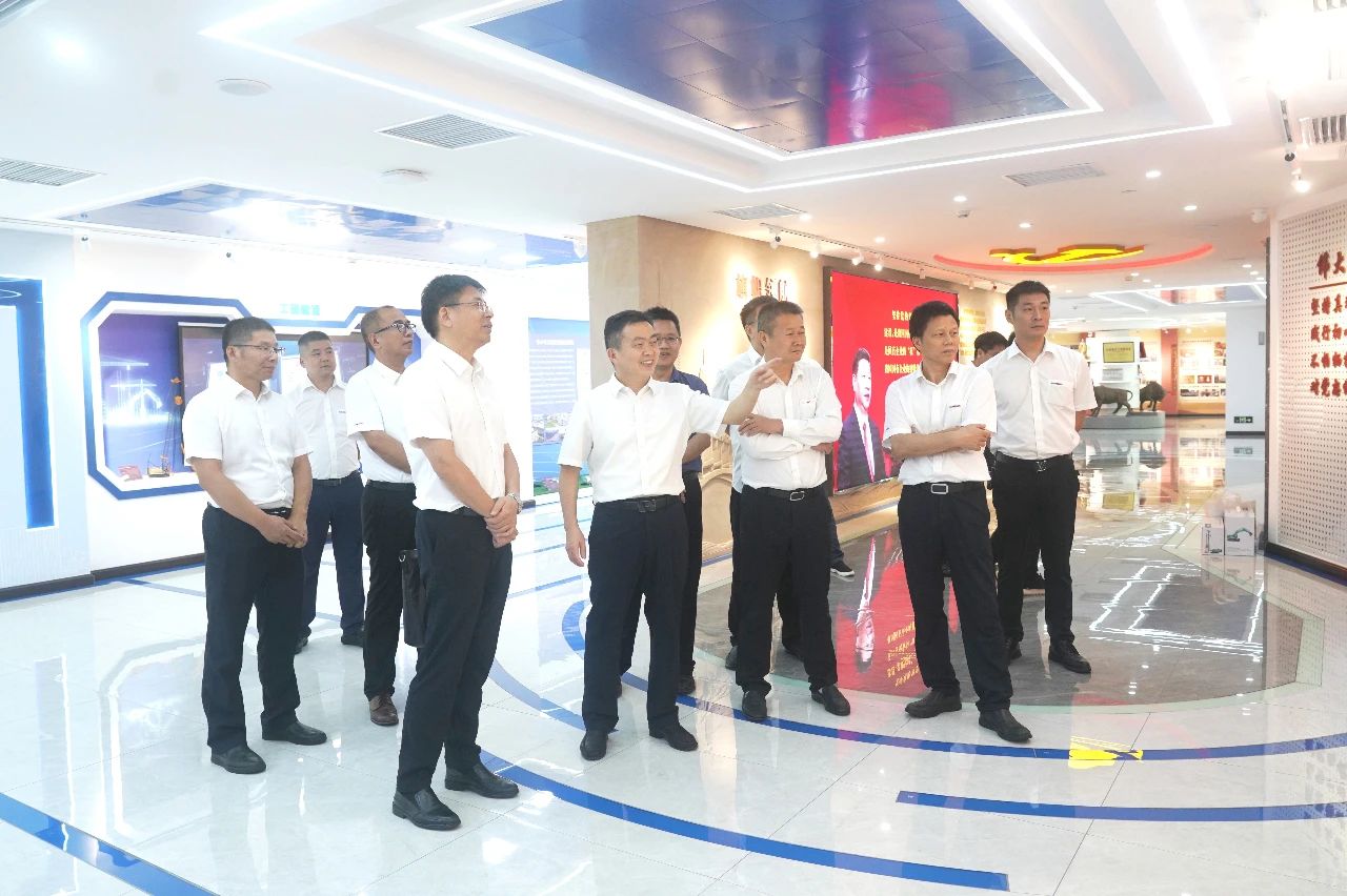 永利集团官网智能董事长付向东率队造访广东水电二局，，深化相助同营生长